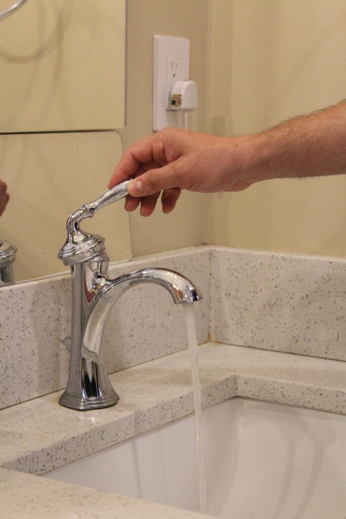 bathroom sink plumbing