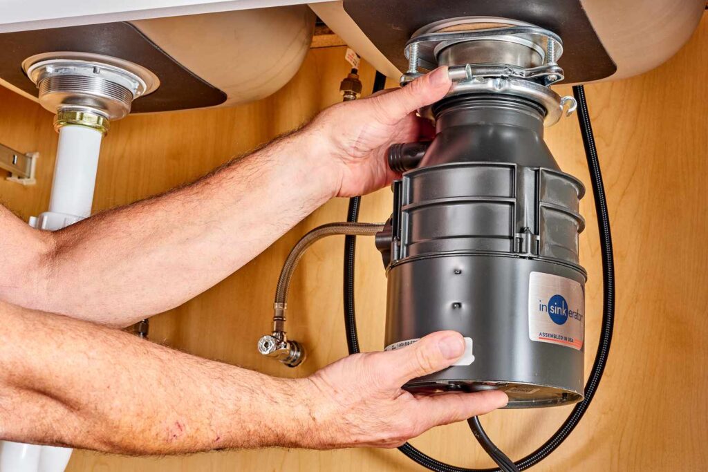 leaking garbage disposal
