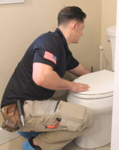 toilet plumber