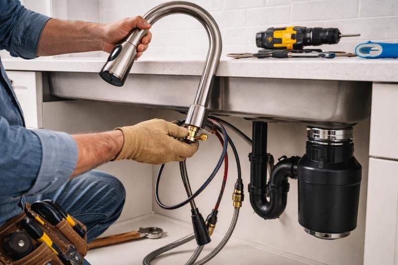 Sink & Faucet Installation